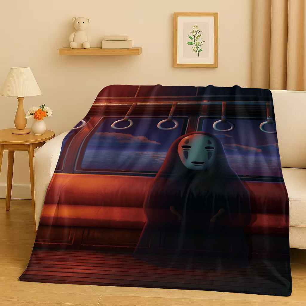 Home Textiles Face Towel - Classic Cartoon Spirited Away No Face