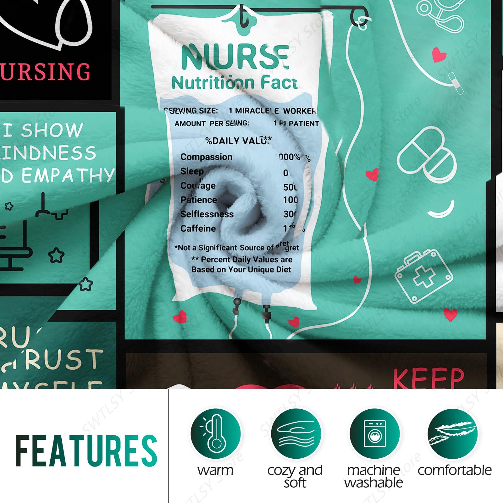 Nurse Blanket Gifts for Women  - огляд і ціна Home Textiles Week