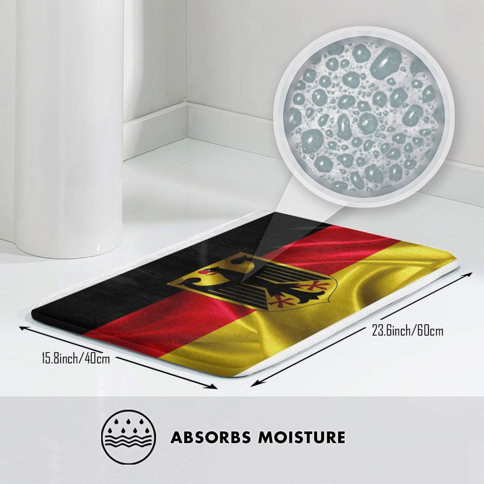Germany Mat Rug Carpet Anti-Sl - огляд і ціна Home Landing Textiles