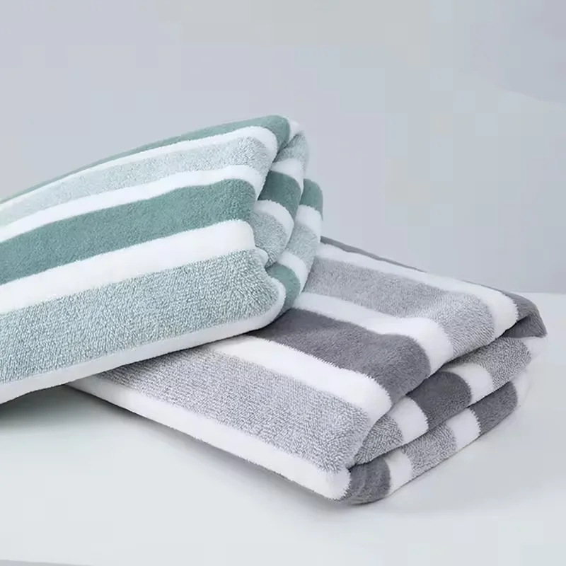 2026 New 1 Pc Striped Face Tow - огляд і ціна Home Textiles Face Towel