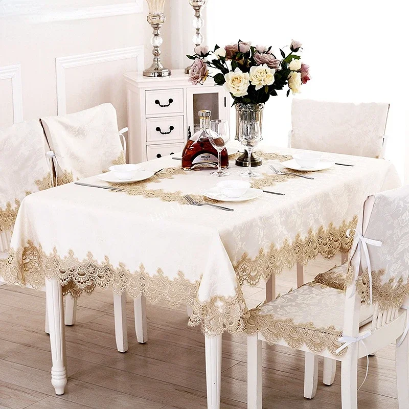 Table Cloth Round Table Cream  - огляд і ціна Home Textiles List