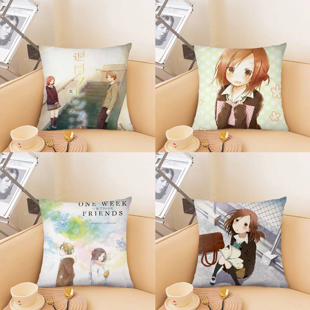One Week Friends Anime Pillow  - огляд і ціна Home Textiles Week