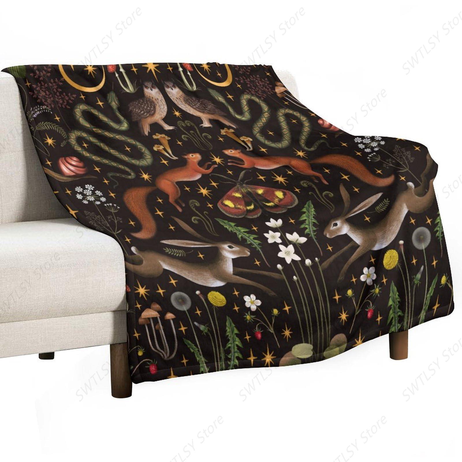 Rustic Forest Throw Blanket, F - огляд і ціна Home Landing Textiles