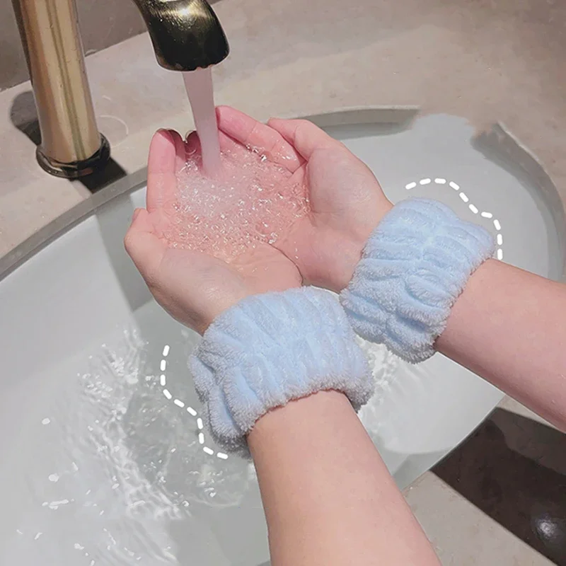 2PCS Reusable Spa Wrist Washba - огляд і ціна Home Textiles Face Towel
