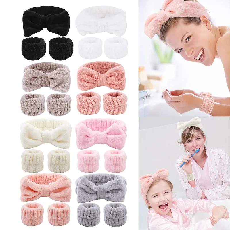 2PCS Reusable Spa Wrist Washba - огляд і ціна Home Textiles Face Towel