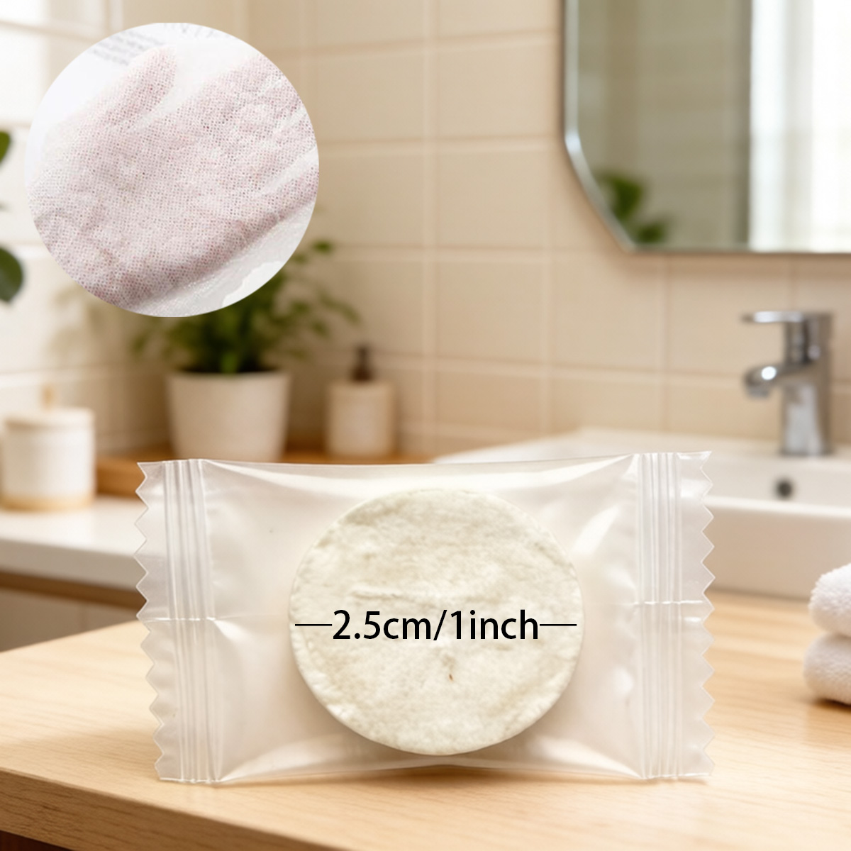 100Pcs Portable Compressed Tow - огляд і ціна Home Textiles Face Towel