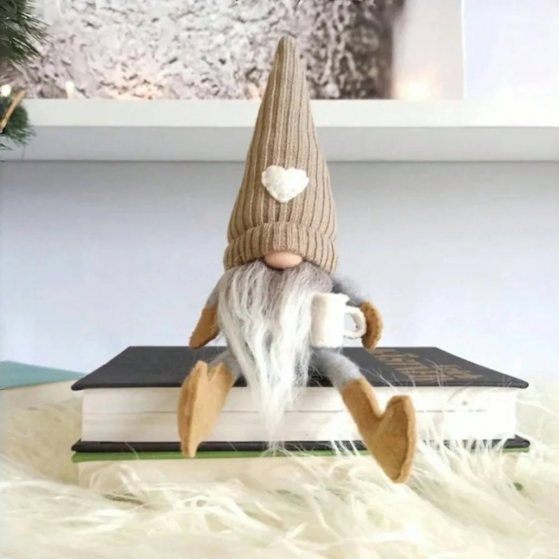 Knitted Gnome Doll Faceless Wi - огляд і ціна Home Textiles Europe