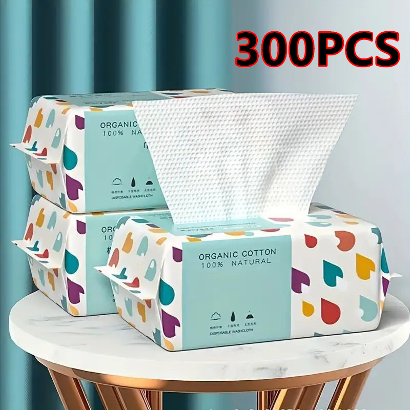 100/300PCS Disposable Thick 10 - огляд і ціна Home Textiles Face Towel