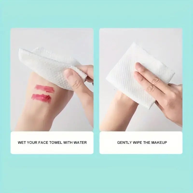 100/300PCS Disposable Thick 10 - огляд і ціна Home Textiles Face Towel