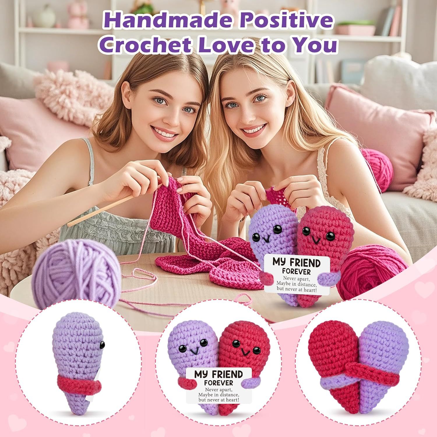 Cute Crochet Emotional Support - огляд і ціна Home Textiles Europe