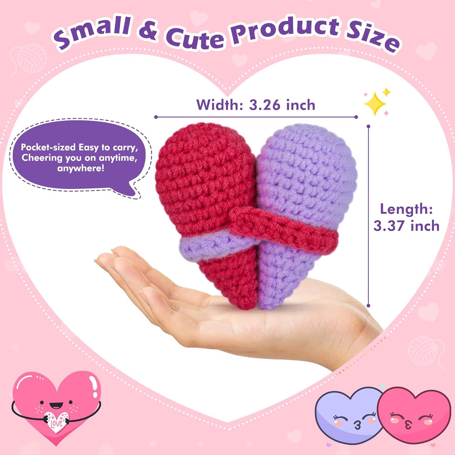 Cute Crochet Emotional Support - огляд і ціна Home Textiles Europe