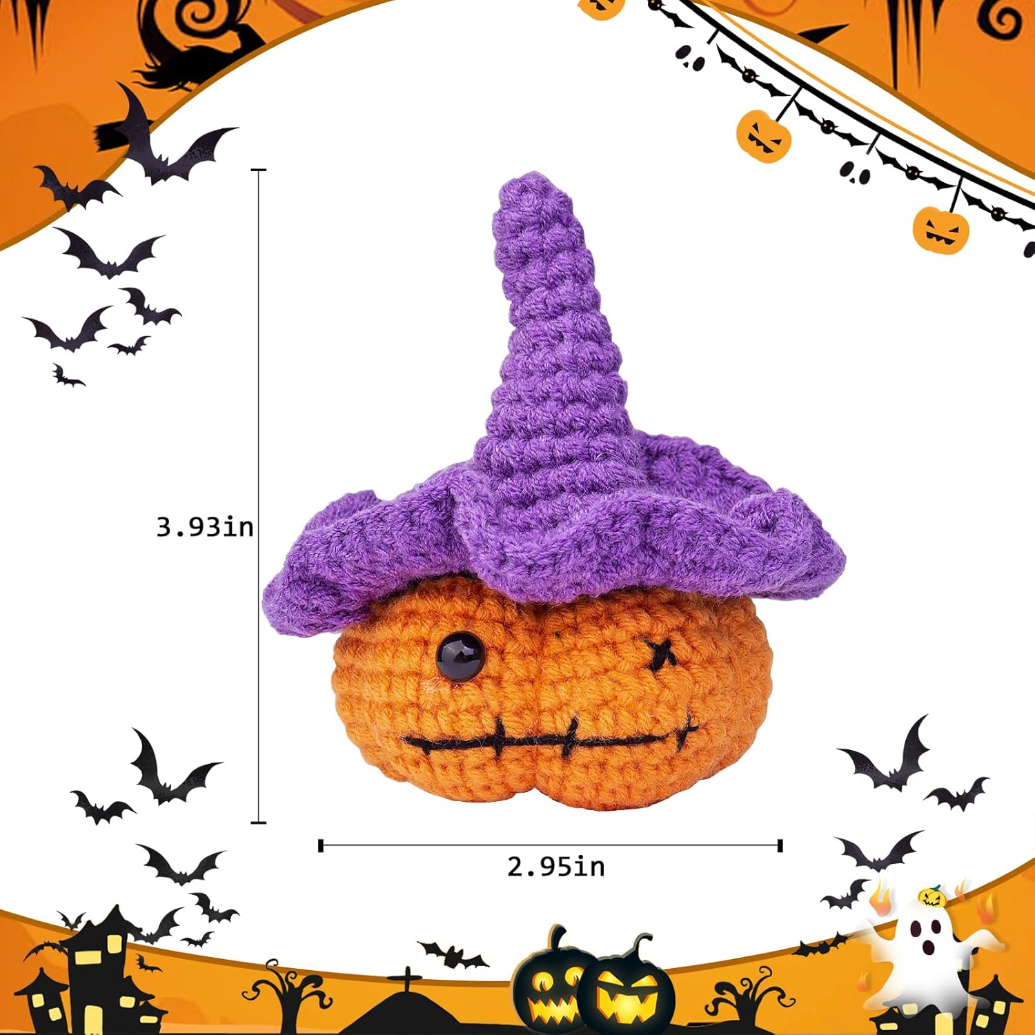 Crochet Positive Energy Pumpki - огляд і ціна Home Textiles Europe