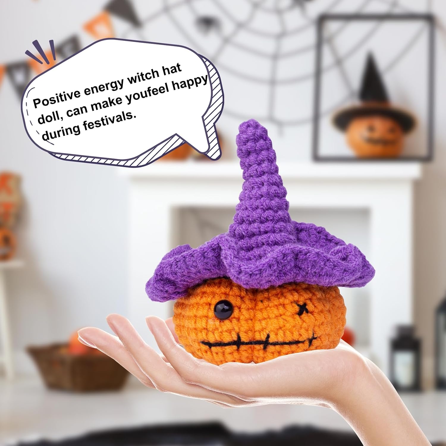 Crochet Positive Energy Pumpki - огляд і ціна Home Textiles Europe