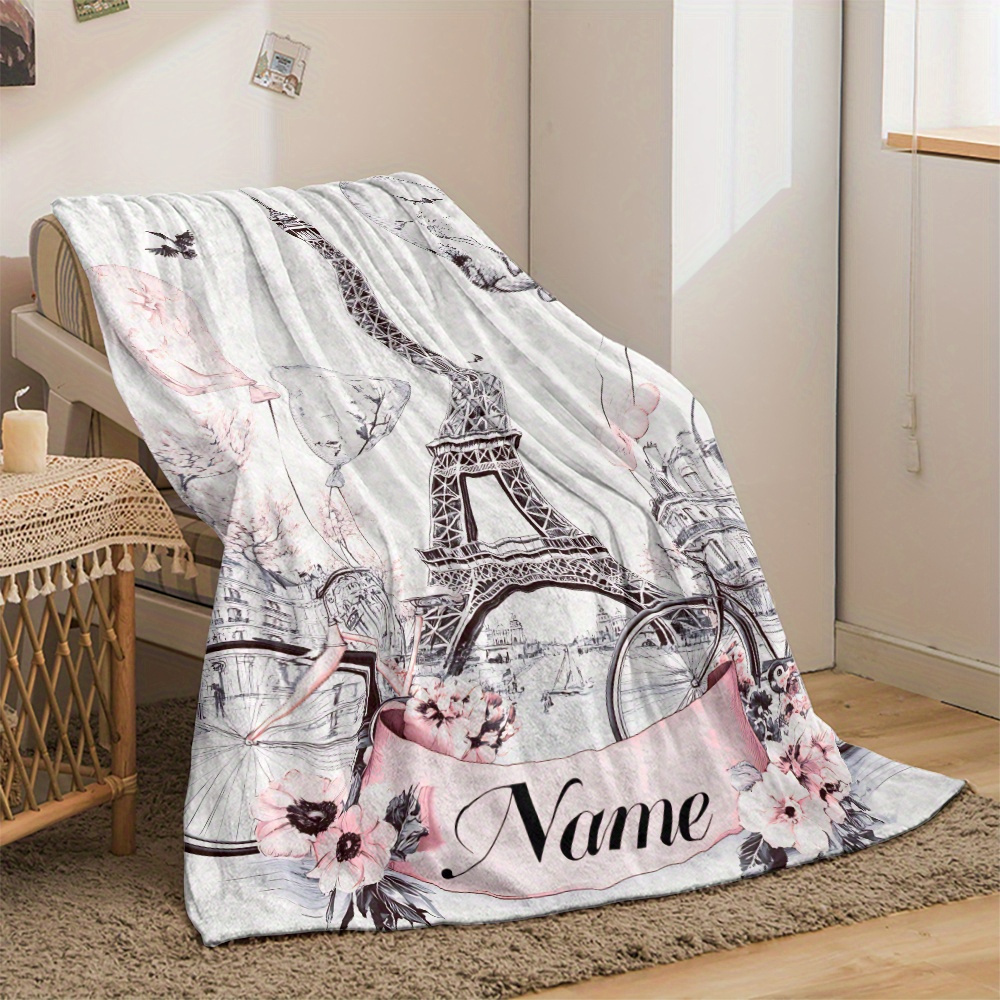 Personalized Paris Blanket Nam - огляд і ціна Home Textiles Paris