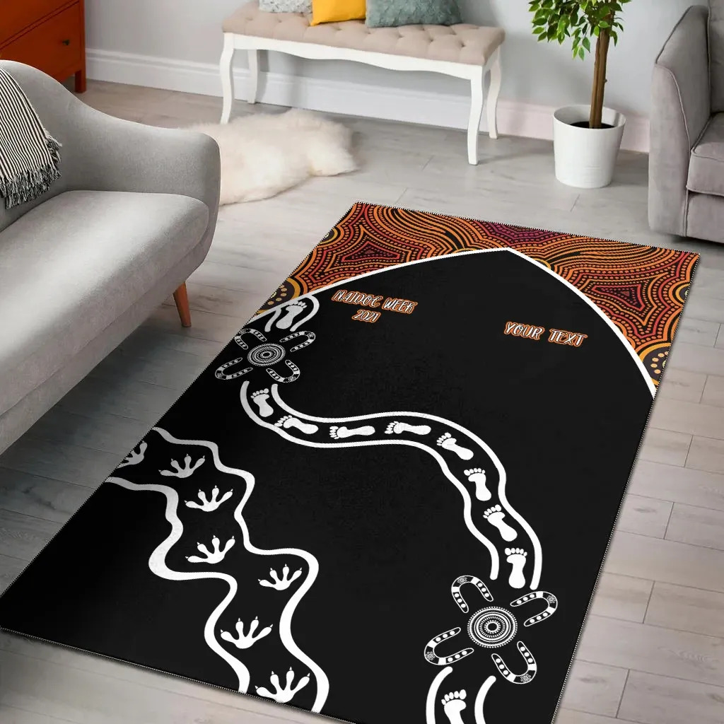 Naidoc Week Area Rug Aborigina - огляд і ціна Home Textiles Week
